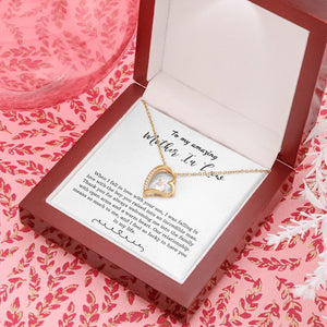 To My Amazing Mother In Law | Lucky To Have You In My Life | Jewelry | C30025TG, C30025TR, lx-C30025, PB23-WOOD, PROD-2074363, PT-781, TNM-1, USER-43062 | TageUnlimited