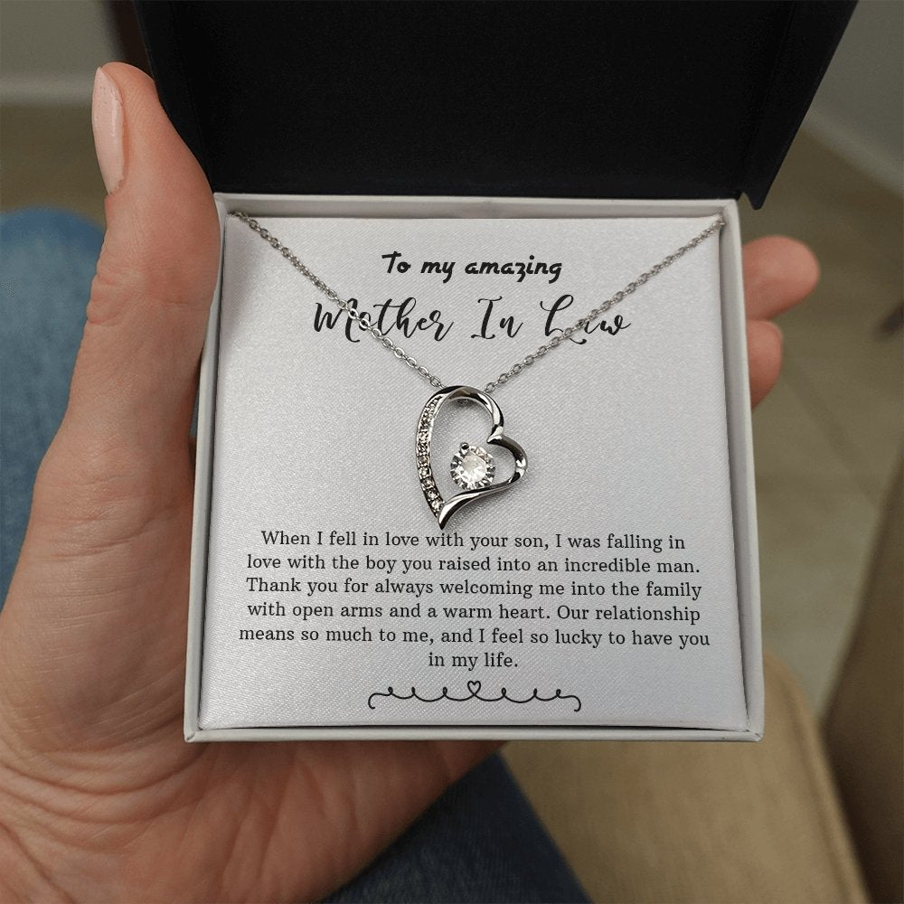 To My Amazing Mother In Law | Lucky To Have You In My Life | Jewelry | C30025TG, C30025TR, lx-C30025, PB23-WOOD, PROD-2074363, PT-781, TNM-1, USER-43062 | TageUnlimited