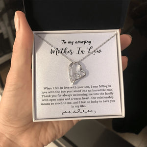 To My Amazing Mother In Law | Lucky To Have You In My Life | Jewelry | C30025TG, C30025TR, lx-C30025, PB23-WOOD, PROD-2074363, PT-781, TNM-1, USER-43062 | TageUnlimited