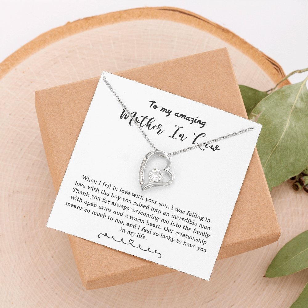 To My Amazing Mother In Law | Lucky To Have You In My Life | Jewelry | C30025TG, C30025TR, lx-C30025, PB23-WOOD, PROD-2074363, PT-781, TNM-1, USER-43062 | TageUnlimited