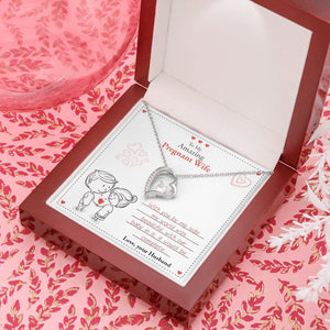 To My Amazing Pregnant Wife | With You (Forever Love Necklace) | Jewelry | C30025TG, C30025TR, lx-C30025, PB23-WOOD, PROD-2079639, PT-781, TNM-1, USER-43062 | TageUnlimited