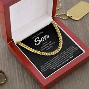 To My Amazing Son | You Are My Greatest Gift ❤️💎 | Jewelry | C30184T, C30184TG, lx-C30184, PB23-WOOD, PROD-1897935, PT-1772, USER-43062 | TageUnlimited