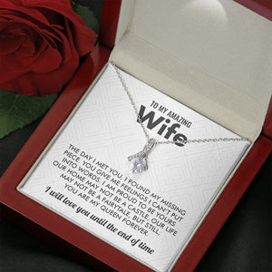 To My Amazing Wife | My Queen Forever 👑 | Jewelry | C30084TG, C30084TR, lx-C30084, PB23-WOOD, PROD-1583000, PT-930, TNM-1, USER-43062, WARRANTY-UPSELL | TageUnlimited