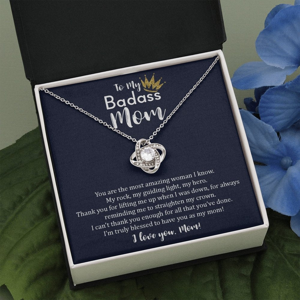 To My Badass Mom | You Are The Most Amazing | Jewelry | C30011TG, C30011TR, lx-C30011, PB23-WOOD, PROD-2026978, PT-922, TNM-1, USER-43062 | TageUnlimited