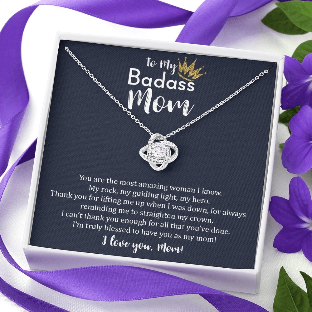 To My Badass Mom | You Are The Most Amazing | Jewelry | C30011TG, C30011TR, lx-C30011, PB23-WOOD, PROD-2026978, PT-922, TNM-1, USER-43062 | TageUnlimited