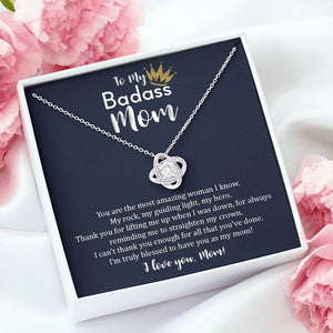 To My Badass Mom | You Are The Most Amazing | Jewelry | C30011TG, C30011TR, lx-C30011, PB23-WOOD, PROD-2026978, PT-922, TNM-1, USER-43062 | TageUnlimited