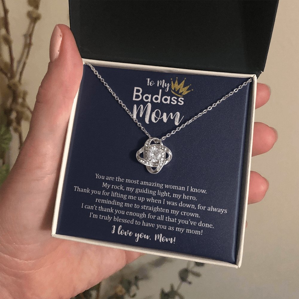 To My Badass Mom | You Are The Most Amazing | Jewelry | C30011TG, C30011TR, lx-C30011, PB23-WOOD, PROD-2026978, PT-922, TNM-1, USER-43062 | TageUnlimited