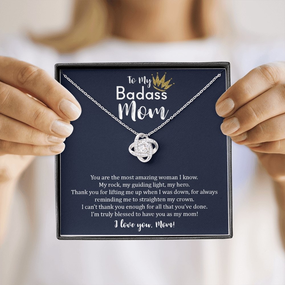 To My Badass Mom | You Are The Most Amazing | Jewelry | C30011TG, C30011TR, lx-C30011, PB23-WOOD, PROD-2026978, PT-922, TNM-1, USER-43062 | TageUnlimited