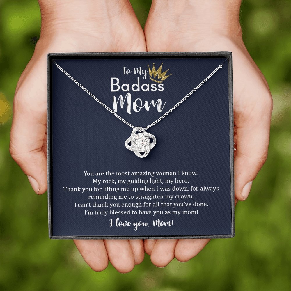 To My Badass Mom | You Are The Most Amazing | Jewelry | C30011TG, C30011TR, lx-C30011, PB23-WOOD, PROD-2026978, PT-922, TNM-1, USER-43062 | TageUnlimited