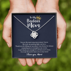 To My Badass Mom | You Are The Most Amazing | Jewelry | C30011TG, C30011TR, lx-C30011, PB23-WOOD, PROD-2026978, PT-922, TNM-1, USER-43062 | TageUnlimited