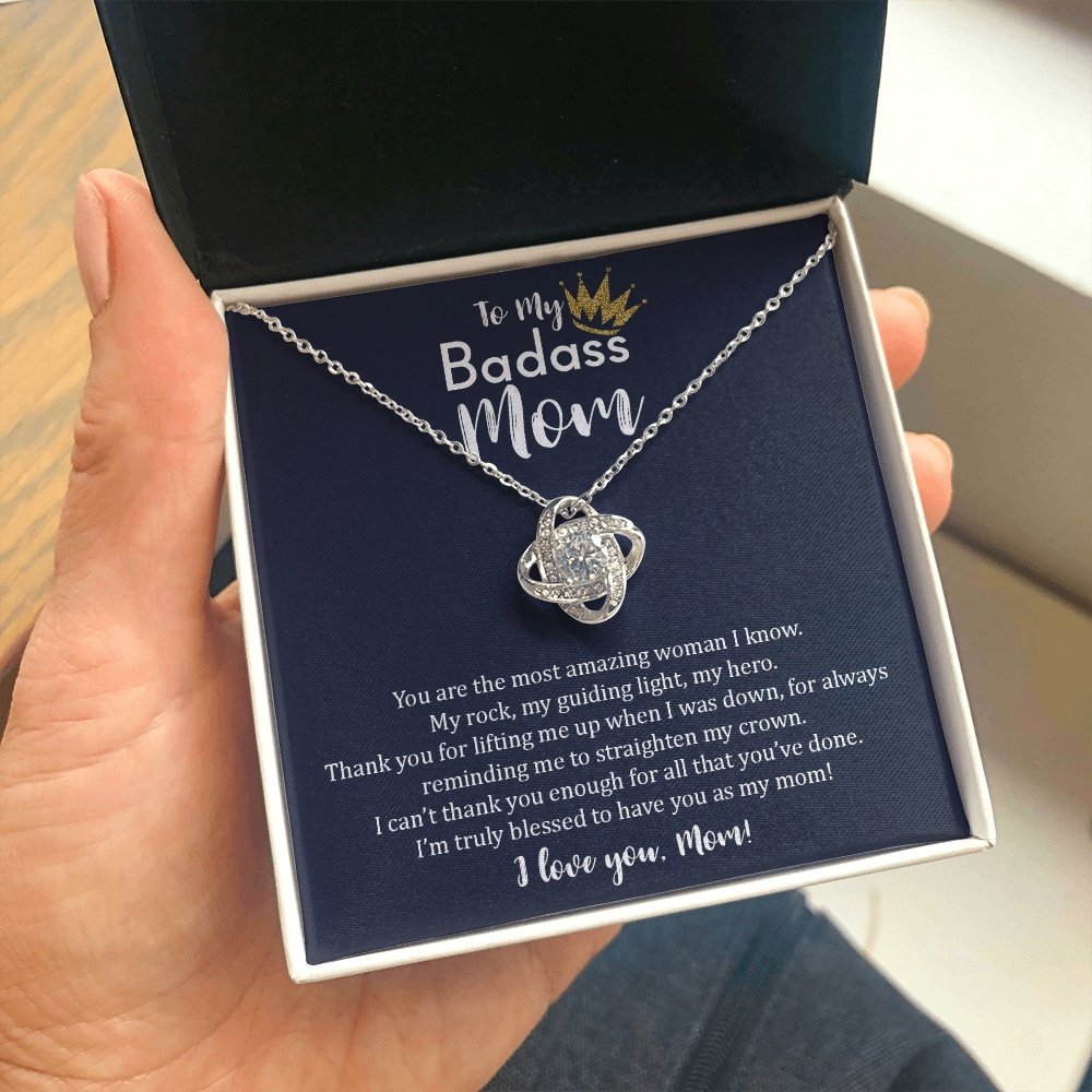 To My Badass Mom | You Are The Most Amazing | Jewelry | C30011TG, C30011TR, lx-C30011, PB23-WOOD, PROD-2026978, PT-922, TNM-1, USER-43062 | TageUnlimited