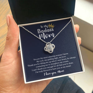 To My Badass Mom | You Are The Most Amazing | Jewelry | C30011TG, C30011TR, lx-C30011, PB23-WOOD, PROD-2026978, PT-922, TNM-1, USER-43062 | TageUnlimited
