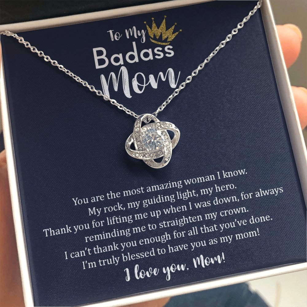 To My Badass Mom | You Are The Most Amazing | Jewelry | C30011TG, C30011TR, lx-C30011, PB23-WOOD, PROD-2026978, PT-922, TNM-1, USER-43062 | TageUnlimited