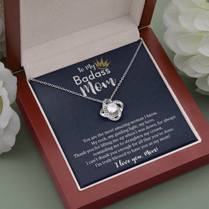 To My Badass Mom | You Are The Most Amazing | Jewelry | C30011TG, C30011TR, lx-C30011, PB23-WOOD, PROD-2026978, PT-922, TNM-1, USER-43062 | TageUnlimited