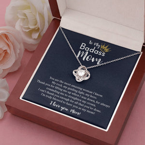 To My Badass Mom | You Are The Most Amazing | Jewelry | C30011TG, C30011TR, lx-C30011, PB23-WOOD, PROD-2026978, PT-922, TNM-1, USER-43062 | TageUnlimited