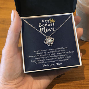 To My Badass Mom | You Are The Most Amazing | Jewelry | C30011TG, C30011TR, lx-C30011, PB23-WOOD, PROD-2026978, PT-922, TNM-1, USER-43062 | TageUnlimited