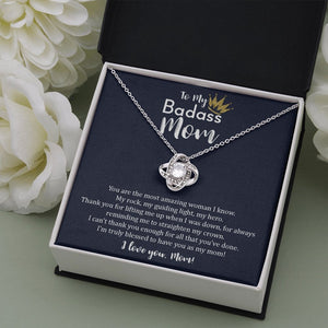 To My Badass Mom | You Are The Most Amazing | Jewelry | C30011TG, C30011TR, lx-C30011, PB23-WOOD, PROD-2026978, PT-922, TNM-1, USER-43062 | TageUnlimited