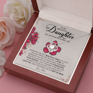 To My Beautiful Daughter | Always Be My Baby Girl ❤️🌺 | Jewelry | C30011TG, C30011TR, lx-C30011, PB23-WOOD, PROD-1883652, PT-922, TNM-1, USER-43062 | TageUnlimited