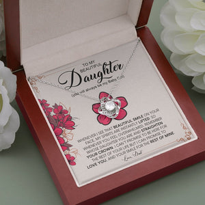 To My Beautiful Daughter | Always Be My Baby Girl ❤️🌺 | Jewelry | C30011TG, C30011TR, lx-C30011, PB23-WOOD, PROD-1883652, PT-922, TNM-1, USER-43062 | TageUnlimited