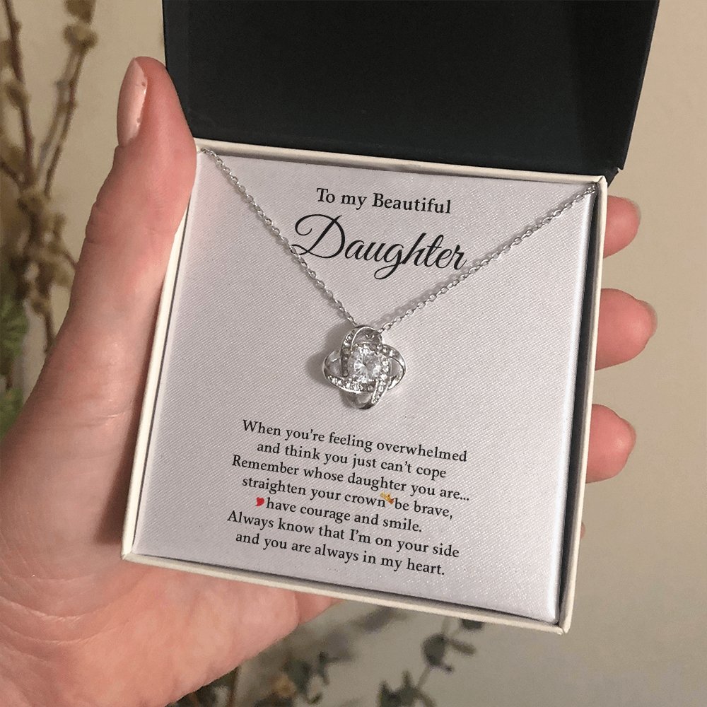 To My Beautiful Daughter | Always In My Heart ❤️💎 | Jewelry | C30011TG, C30011TR, lx-C30011, PB23-WOOD, PROD-1859594, PT-922, TNM-1, USER-43062 | TageUnlimited