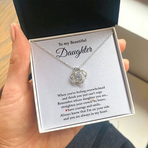To My Beautiful Daughter | Always In My Heart ❤️💎 | Jewelry | C30011TG, C30011TR, lx-C30011, PB23-WOOD, PROD-1859594, PT-922, TNM-1, USER-43062 | TageUnlimited