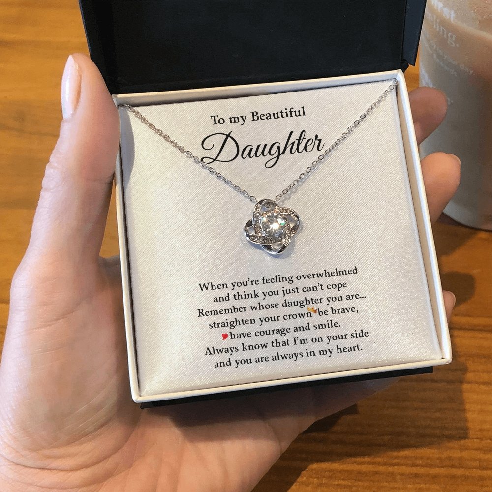 To My Beautiful Daughter | Always In My Heart ❤️💎 | Jewelry | C30011TG, C30011TR, lx-C30011, PB23-WOOD, PROD-1859594, PT-922, TNM-1, USER-43062 | TageUnlimited