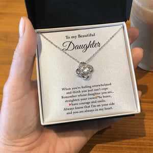To My Beautiful Daughter | Always In My Heart ❤️💎 | Jewelry | C30011TG, C30011TR, lx-C30011, PB23-WOOD, PROD-1859594, PT-922, TNM-1, USER-43062 | TageUnlimited