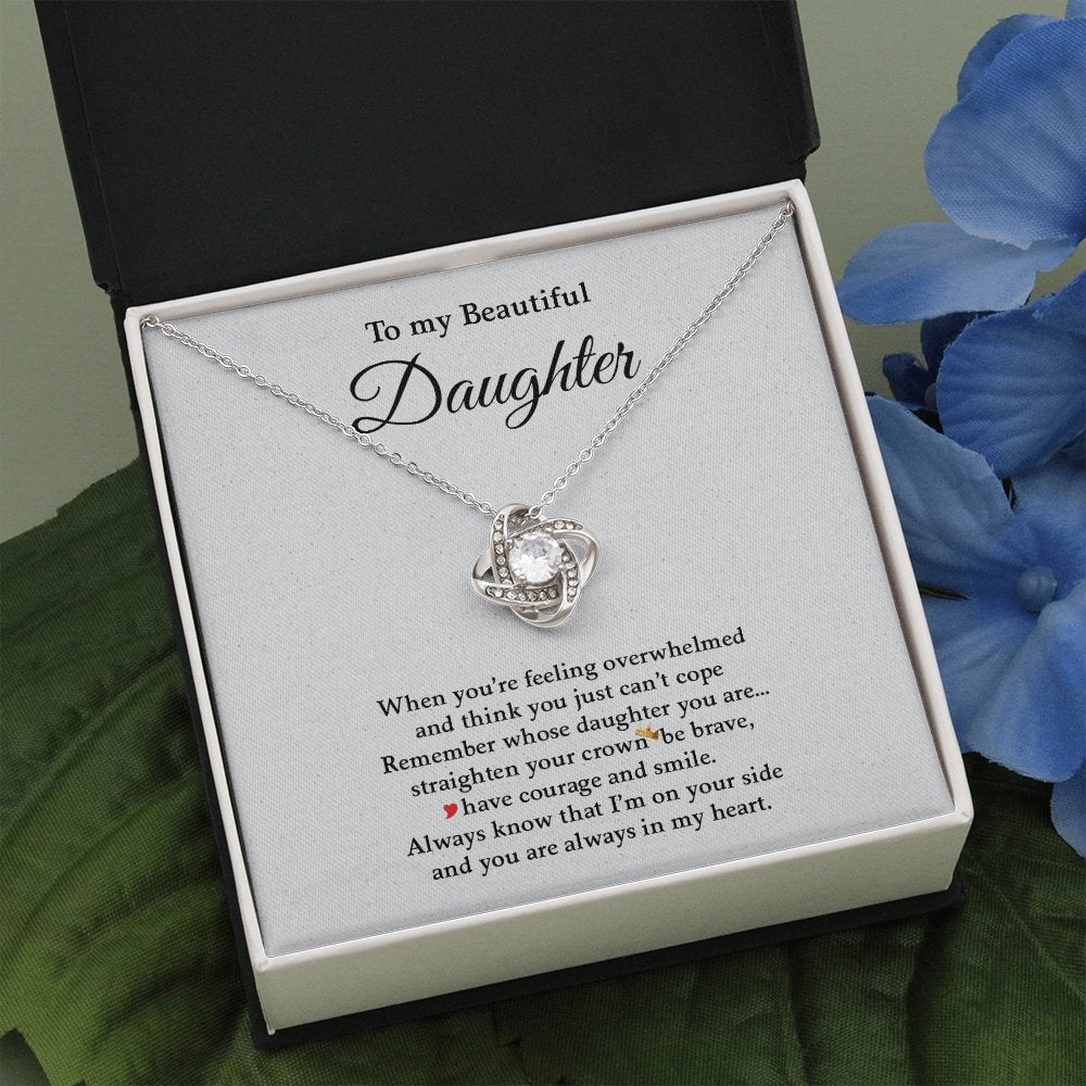 To My Beautiful Daughter | Always In My Heart ❤️💎 | Jewelry | C30011TG, C30011TR, lx-C30011, PB23-WOOD, PROD-1859594, PT-922, TNM-1, USER-43062 | TageUnlimited
