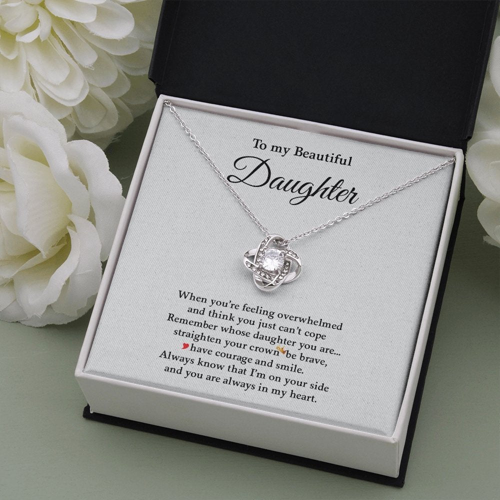 To My Beautiful Daughter | Always In My Heart ❤️💎 | Jewelry | C30011TG, C30011TR, lx-C30011, PB23-WOOD, PROD-1859594, PT-922, TNM-1, USER-43062 | TageUnlimited