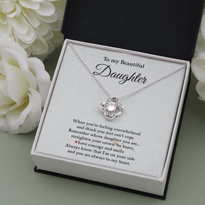 To My Beautiful Daughter | Always In My Heart ❤️💎 | Jewelry | C30011TG, C30011TR, lx-C30011, PB23-WOOD, PROD-1859594, PT-922, TNM-1, USER-43062 | TageUnlimited
