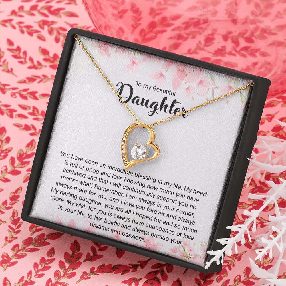 To My Beautiful Daughter | Always Pursue Your Dreams 💝💎 | Jewelry | C30025TG, C30025TR, lx-C30025, PB23-WOOD, PROD-1879673, PT-781, TNM-1, USER-43062 | TageUnlimited