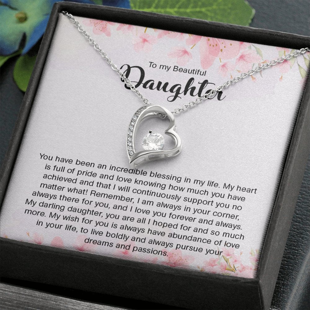 To My Beautiful Daughter | Always Pursue Your Dreams 💝💎 | Jewelry | C30025TG, C30025TR, lx-C30025, PB23-WOOD, PROD-1879673, PT-781, TNM-1, USER-43062 | TageUnlimited