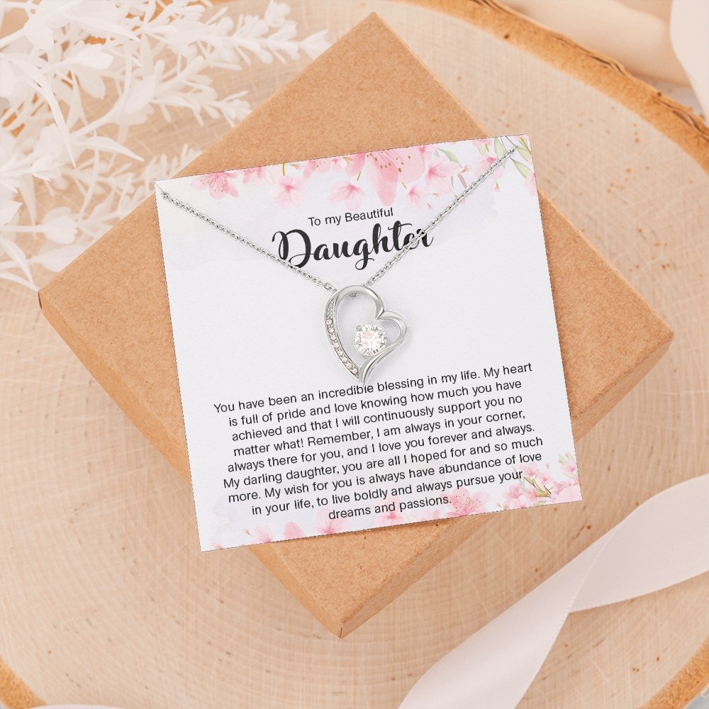 To My Beautiful Daughter | Always Pursue Your Dreams 💝💎 | Jewelry | C30025TG, C30025TR, lx-C30025, PB23-WOOD, PROD-1879673, PT-781, TNM-1, USER-43062 | TageUnlimited