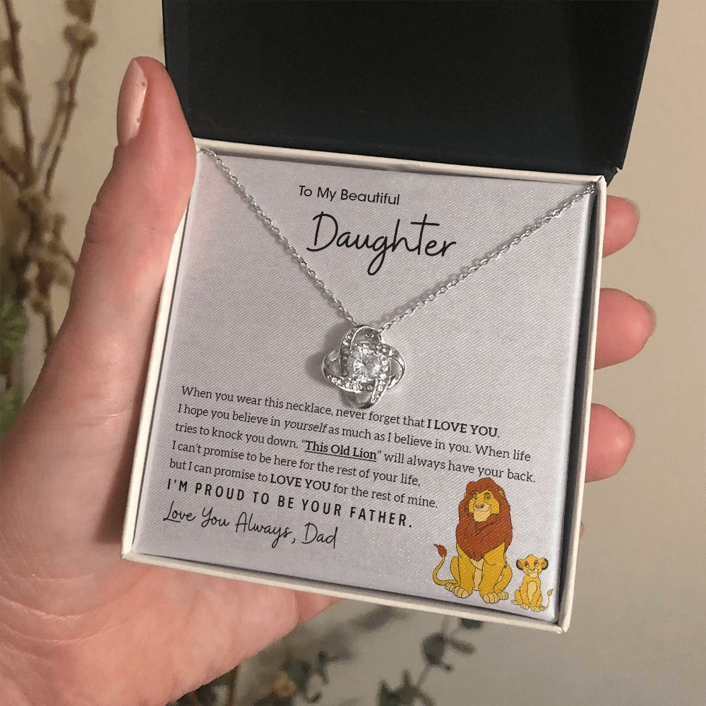To My Beautiful Daughter | I'm Proud To Be Your Father ❤️🔥 | Jewelry | C30011TG, C30011TR, lx-C30011, PB23-WOOD, PROD-1893193, PT-922, TNM-1, USER-43062 | TageUnlimited