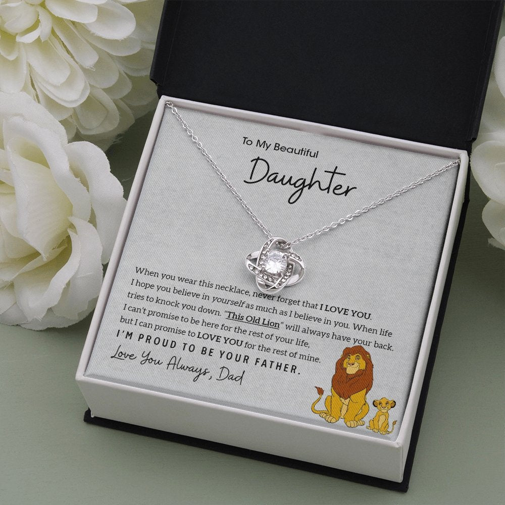 To My Beautiful Daughter | I'm Proud To Be Your Father ❤️🔥 | Jewelry | C30011TG, C30011TR, lx-C30011, PB23-WOOD, PROD-1893193, PT-922, TNM-1, USER-43062 | TageUnlimited