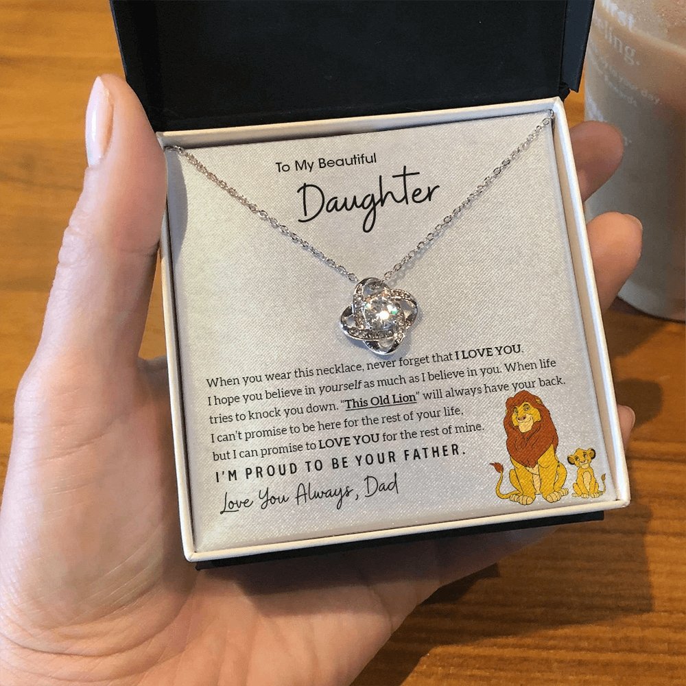 To My Beautiful Daughter | I'm Proud To Be Your Father ❤️🔥 | Jewelry | C30011TG, C30011TR, lx-C30011, PB23-WOOD, PROD-1893193, PT-922, TNM-1, USER-43062 | TageUnlimited