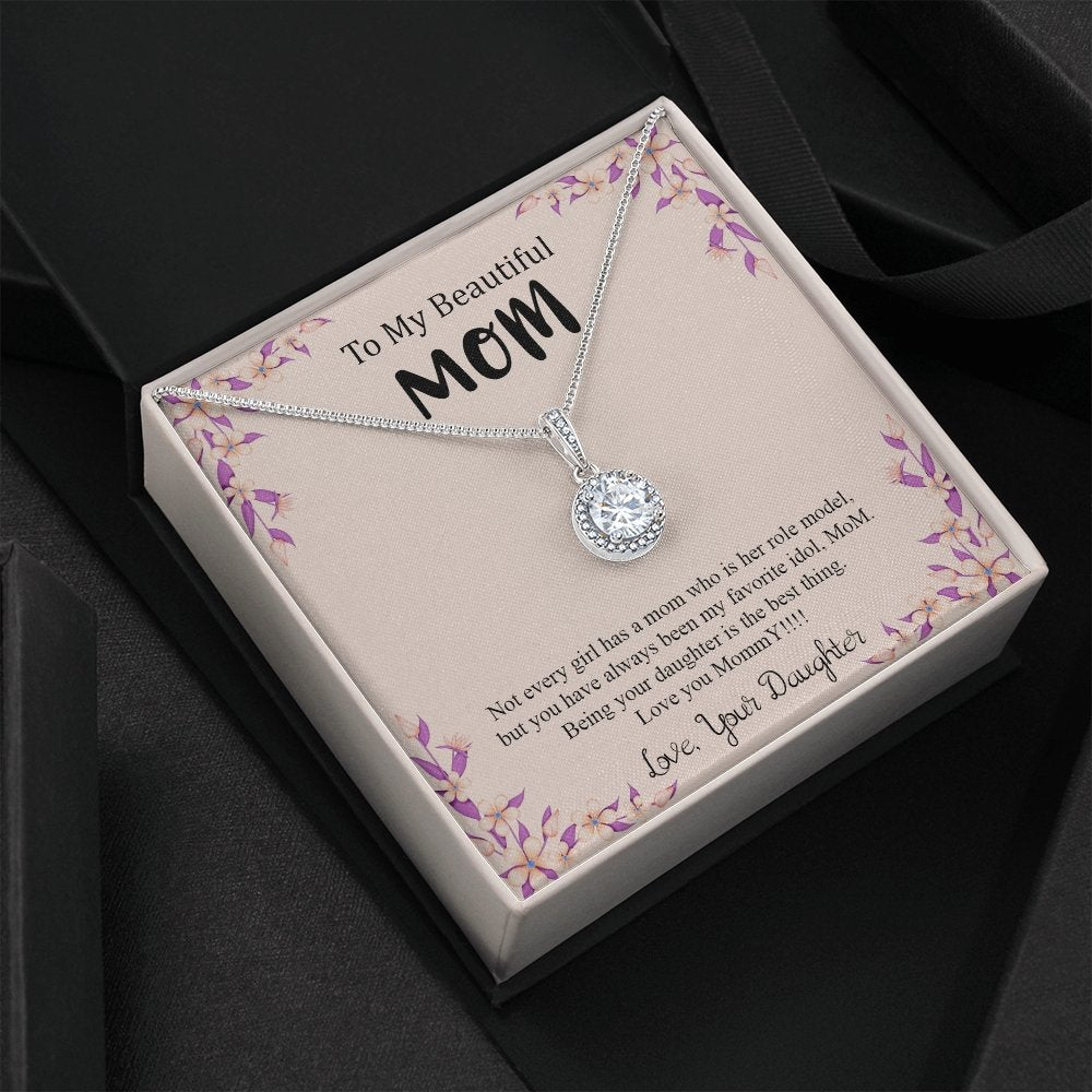 To My Beautiful Mom | Being Your Daughter | Jewelry | C30187TR, lx-C30187, PB23-WOOD, PROD-2035082, PT-2646, TNM-1, USER-43062 | TageUnlimited
