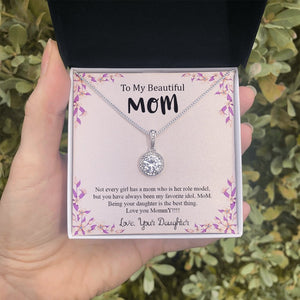 To My Beautiful Mom | Being Your Daughter | Jewelry | C30187TR, lx-C30187, PB23-WOOD, PROD-2035082, PT-2646, TNM-1, USER-43062 | TageUnlimited