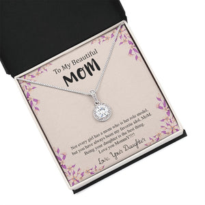 To My Beautiful Mom | Being Your Daughter | Jewelry | C30187TR, lx-C30187, PB23-WOOD, PROD-2035082, PT-2646, TNM-1, USER-43062 | TageUnlimited