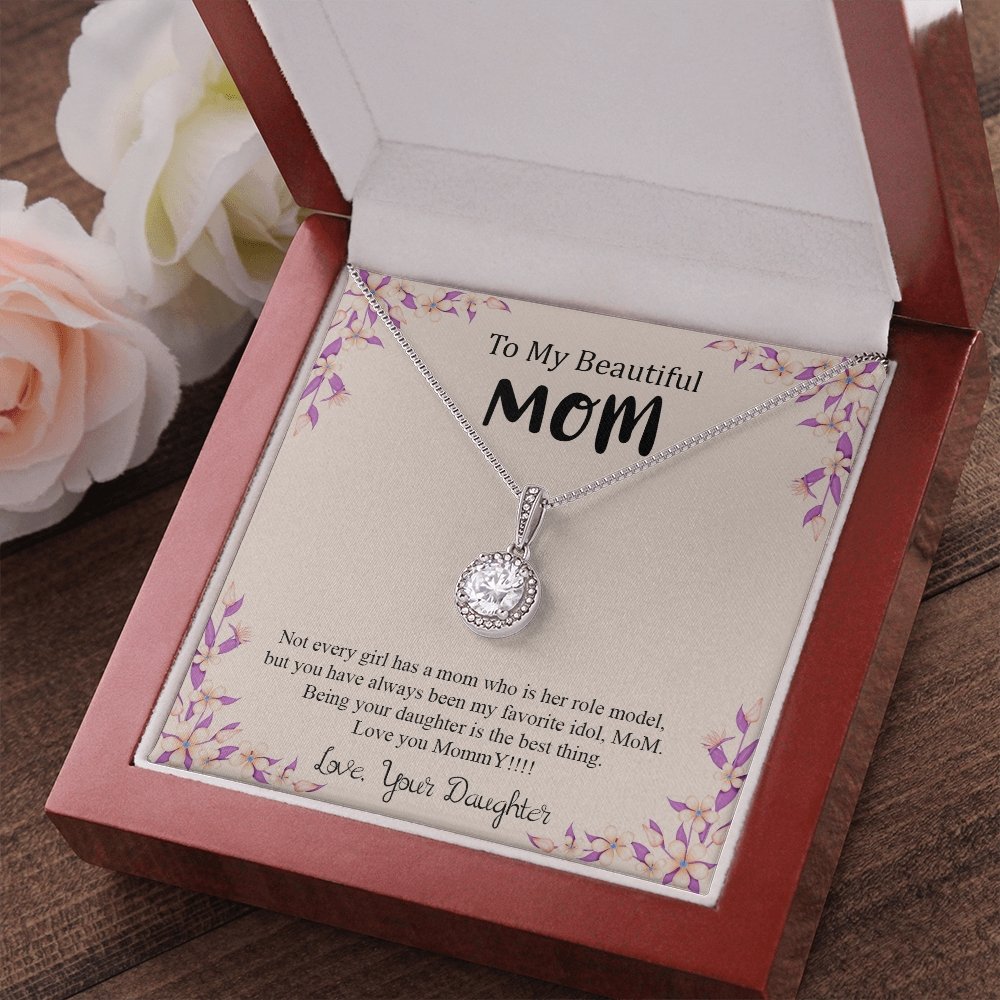 To My Beautiful Mom | Being Your Daughter | Jewelry | C30187TR, lx-C30187, PB23-WOOD, PROD-2035082, PT-2646, TNM-1, USER-43062 | TageUnlimited