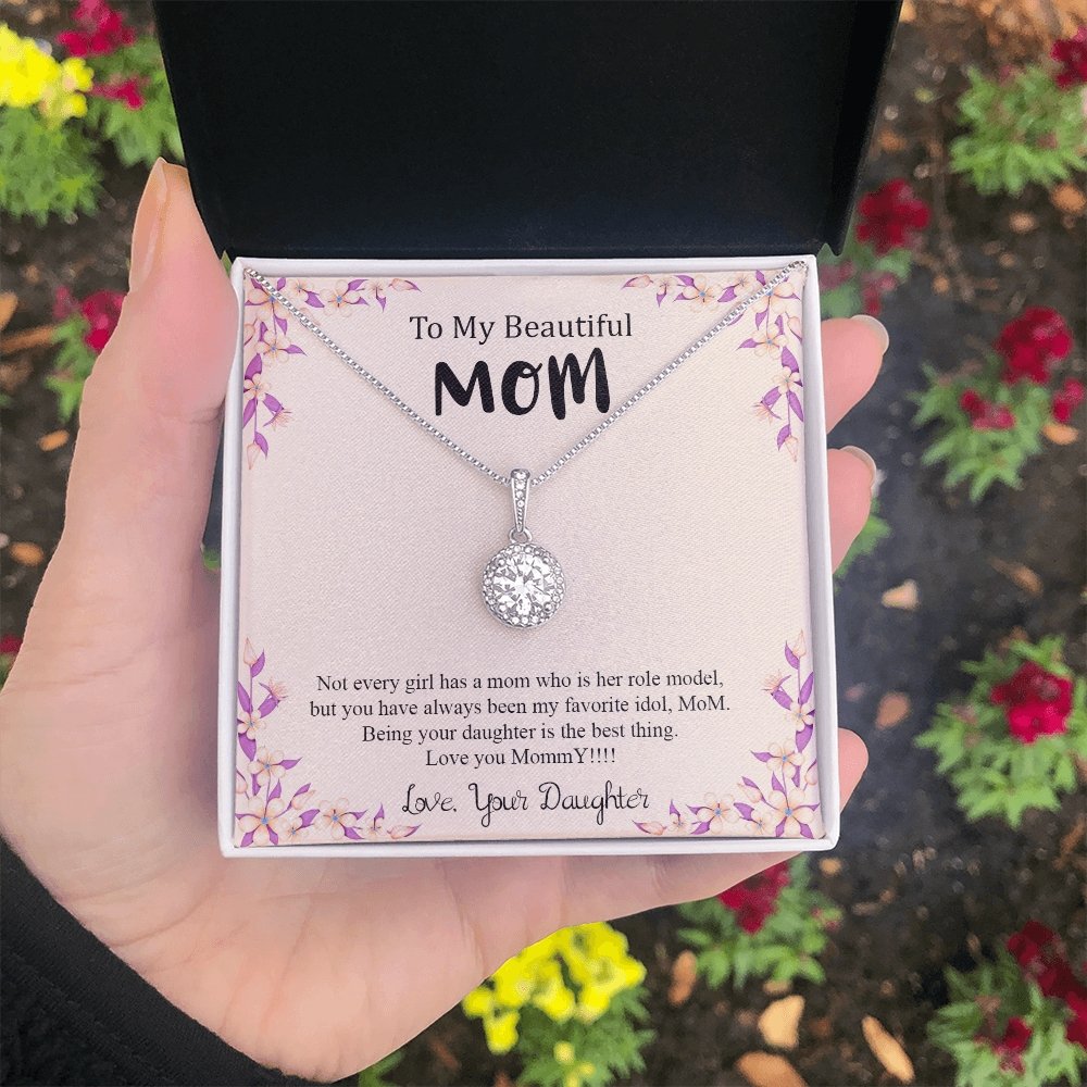 To My Beautiful Mom | Being Your Daughter | Jewelry | C30187TR, lx-C30187, PB23-WOOD, PROD-2035082, PT-2646, TNM-1, USER-43062 | TageUnlimited