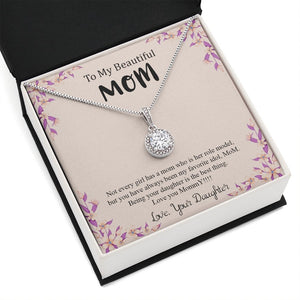 To My Beautiful Mom | Being Your Daughter | Jewelry | C30187TR, lx-C30187, PB23-WOOD, PROD-2035082, PT-2646, TNM-1, USER-43062 | TageUnlimited
