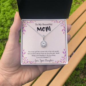 To My Beautiful Mom | Being Your Daughter | Jewelry | C30187TR, lx-C30187, PB23-WOOD, PROD-2035082, PT-2646, TNM-1, USER-43062 | TageUnlimited