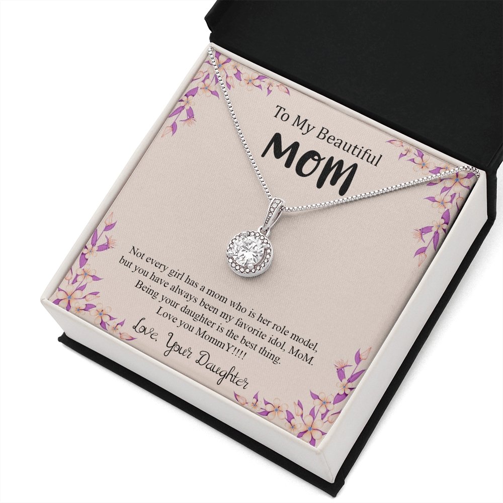 To My Beautiful Mom | Being Your Daughter | Jewelry | C30187TR, lx-C30187, PB23-WOOD, PROD-2035082, PT-2646, TNM-1, USER-43062 | TageUnlimited
