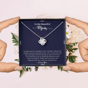 To My Beautiful Mom | I Love You | Jewelry | C30011TG, C30011TR, lx-C30011, PB23-WOOD, PROD-2001216, PT-922, TNM-1, USER-43062 | TageUnlimited