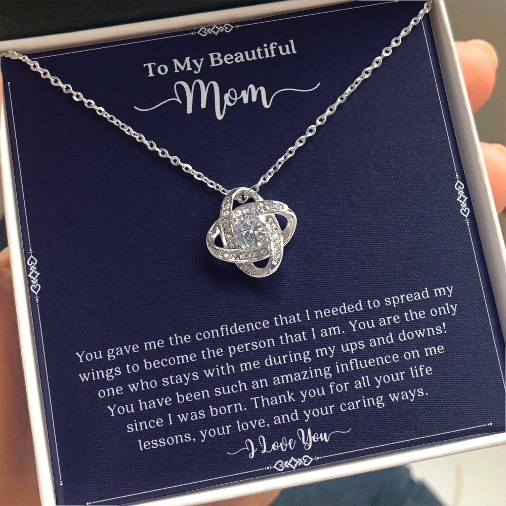 To My Beautiful Mom | I Love You | Jewelry | C30011TG, C30011TR, lx-C30011, PB23-WOOD, PROD-2001216, PT-922, TNM-1, USER-43062 | TageUnlimited