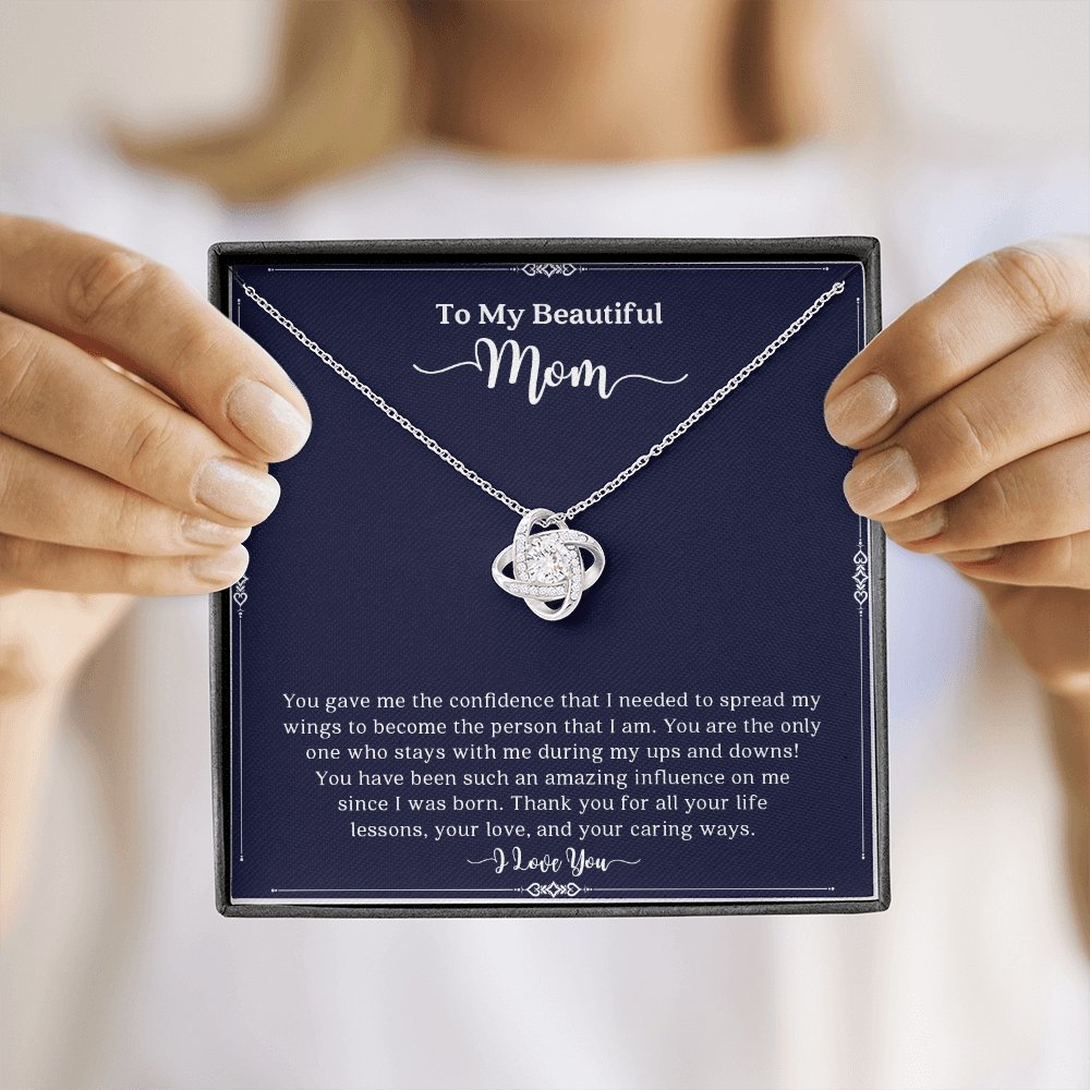 To My Beautiful Mom | I Love You | Jewelry | C30011TG, C30011TR, lx-C30011, PB23-WOOD, PROD-2001216, PT-922, TNM-1, USER-43062 | TageUnlimited