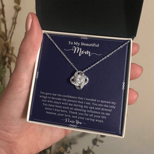 To My Beautiful Mom | I Love You | Jewelry | C30011TG, C30011TR, lx-C30011, PB23-WOOD, PROD-2001216, PT-922, TNM-1, USER-43062 | TageUnlimited
