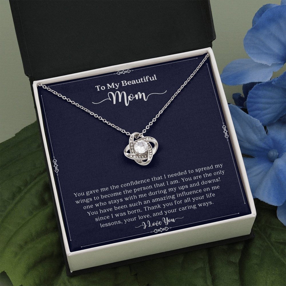 To My Beautiful Mom | I Love You | Jewelry | C30011TG, C30011TR, lx-C30011, PB23-WOOD, PROD-2001216, PT-922, TNM-1, USER-43062 | TageUnlimited