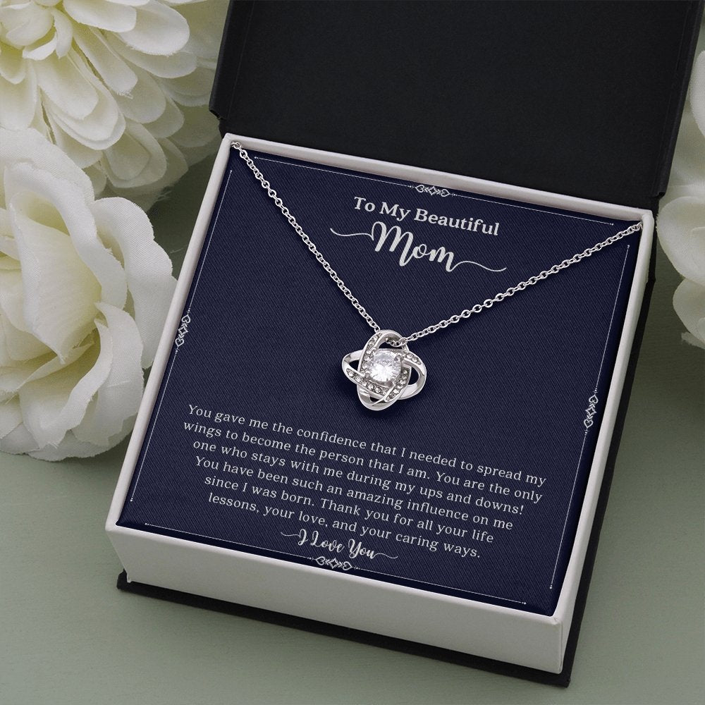 To My Beautiful Mom | I Love You | Jewelry | C30011TG, C30011TR, lx-C30011, PB23-WOOD, PROD-2001216, PT-922, TNM-1, USER-43062 | TageUnlimited